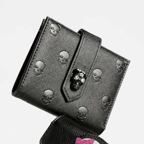 BNWOT Johnson Skullicious Bifold - Picture 6 of 9